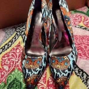 Carlos Santana Blue leopard